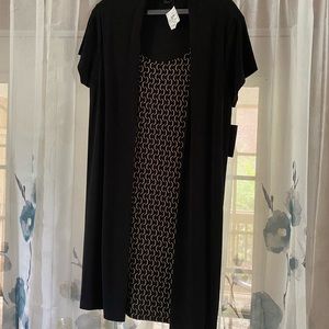 Black and Gold Dress